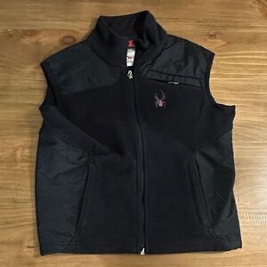 Spyder Kids Fleece Black Vest